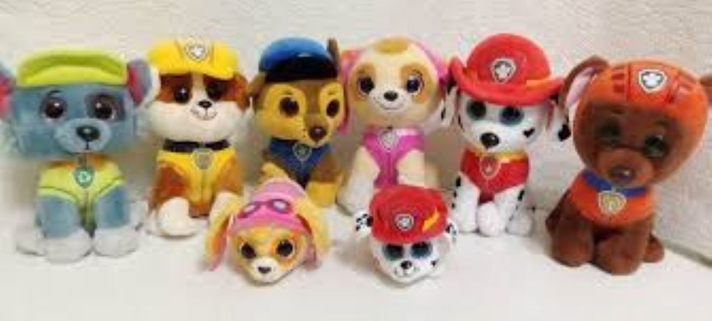 М'яка іграшка типу Цуценячий патруль 30*21см мікс видів мікс кольорів 00113-83 Kidstoys