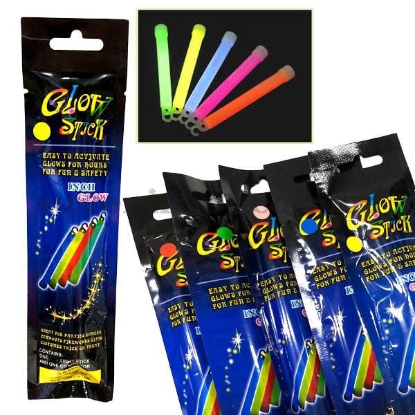 Палиця неонова товста 15 см зі шнуром 7 годин світла в упаковці SV55 Китай