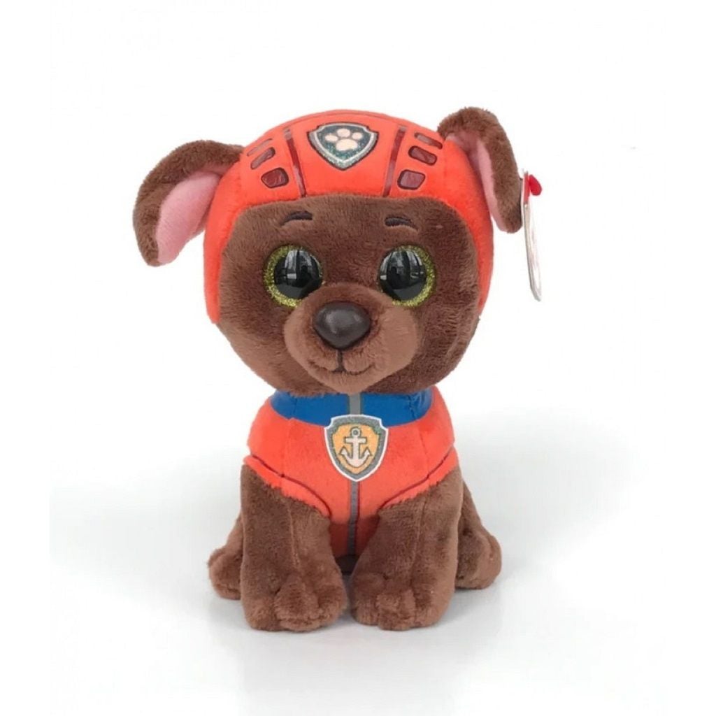 М'яка іграшка типу Цуценячий патруль 15 см скляні очи цуценя Зума E16 Ty
