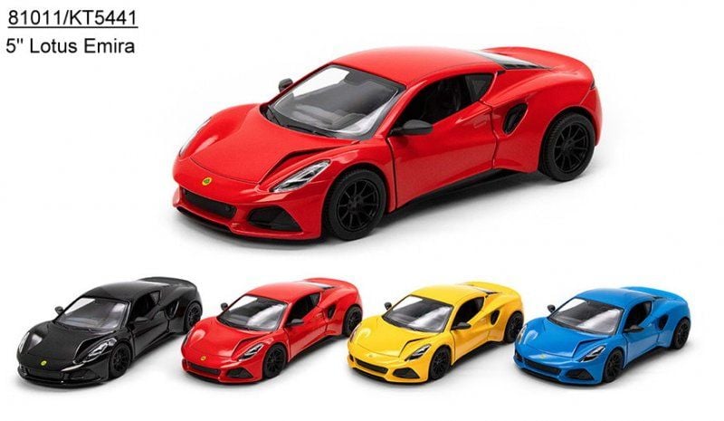 Машина метал LOTUS EMIRA 4 кольори у коробці 16*8,5*7см KT5441W Kinsmart