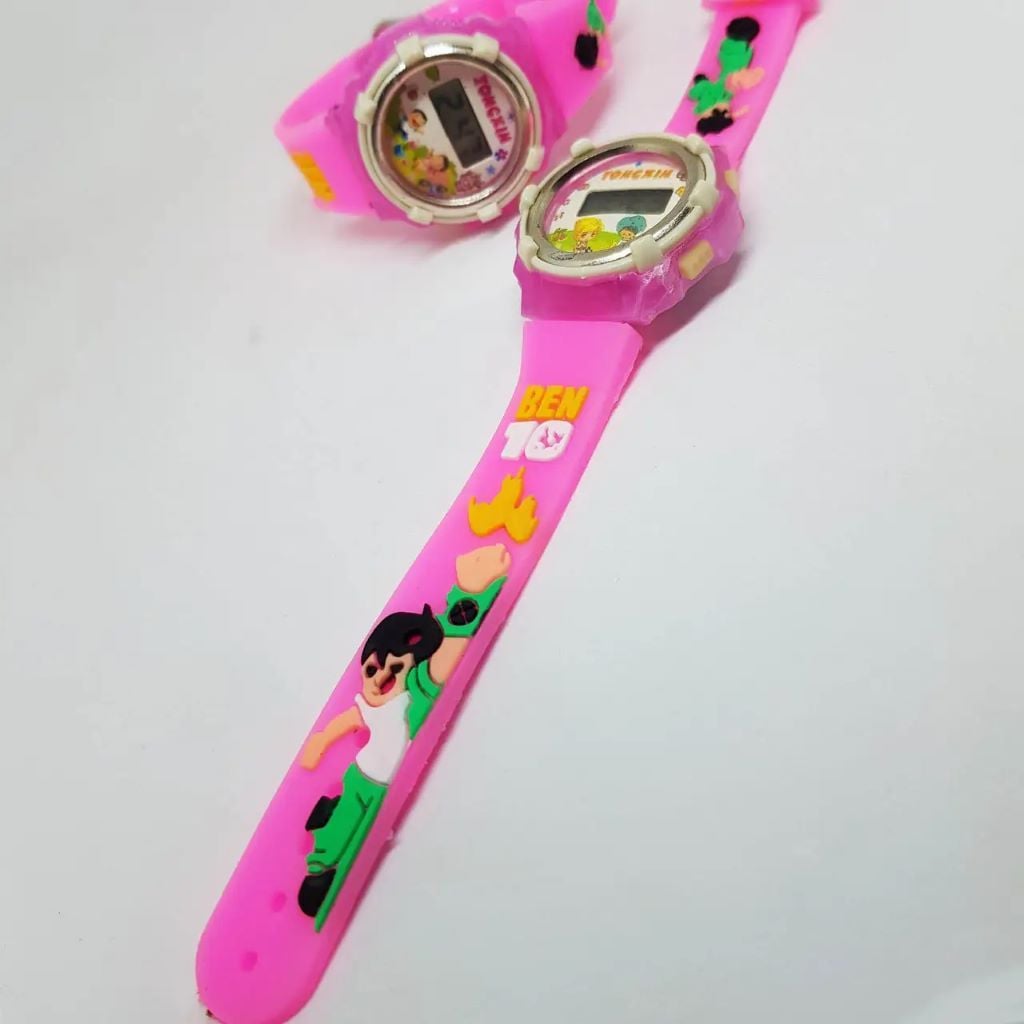 Годинник наручний електронний силіконовий браслет дитячий мікс видів 3-237 Китай