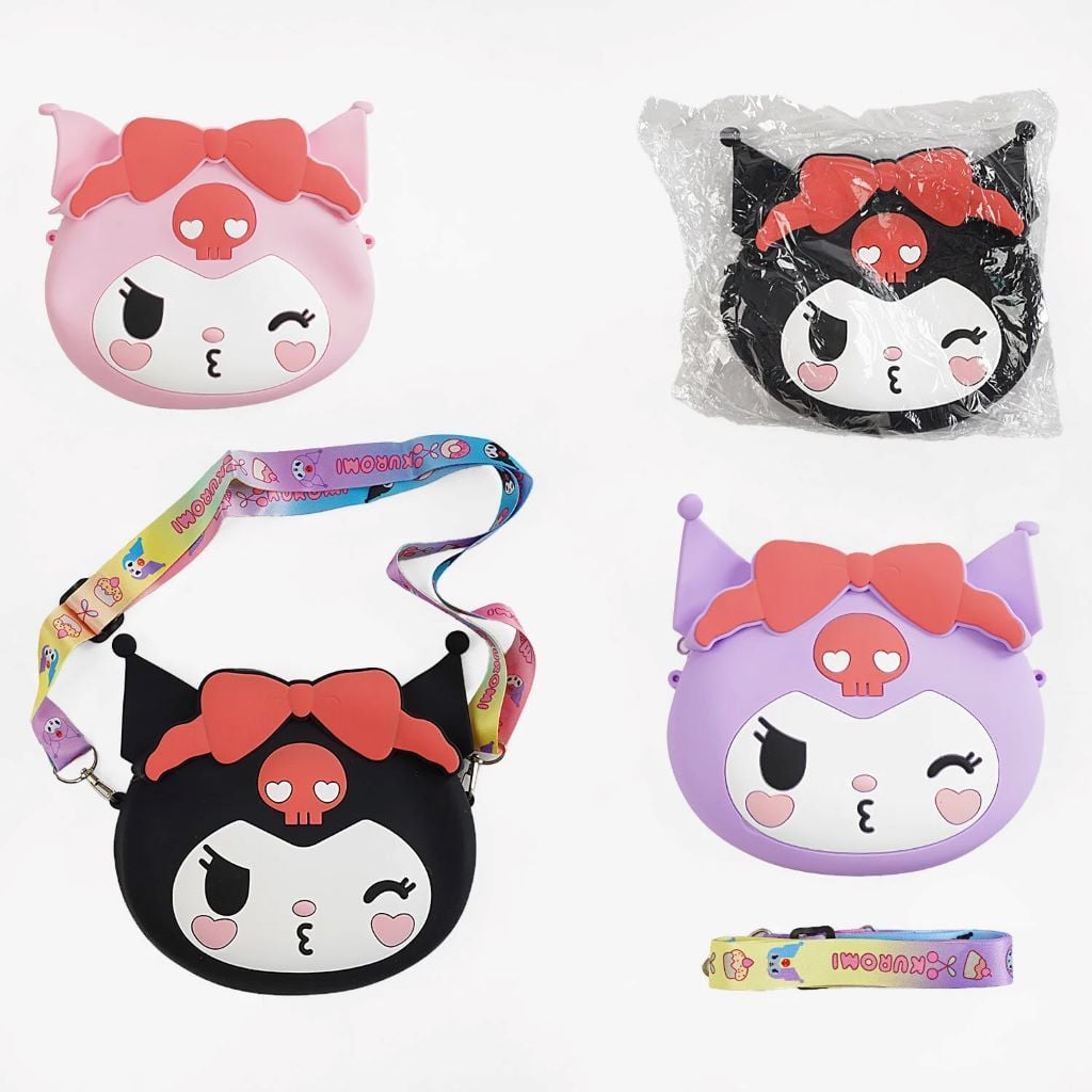 Сумочка на плече Куромі 15*14см 1 відділ регульований ремінець мікс видів C68965 Китай