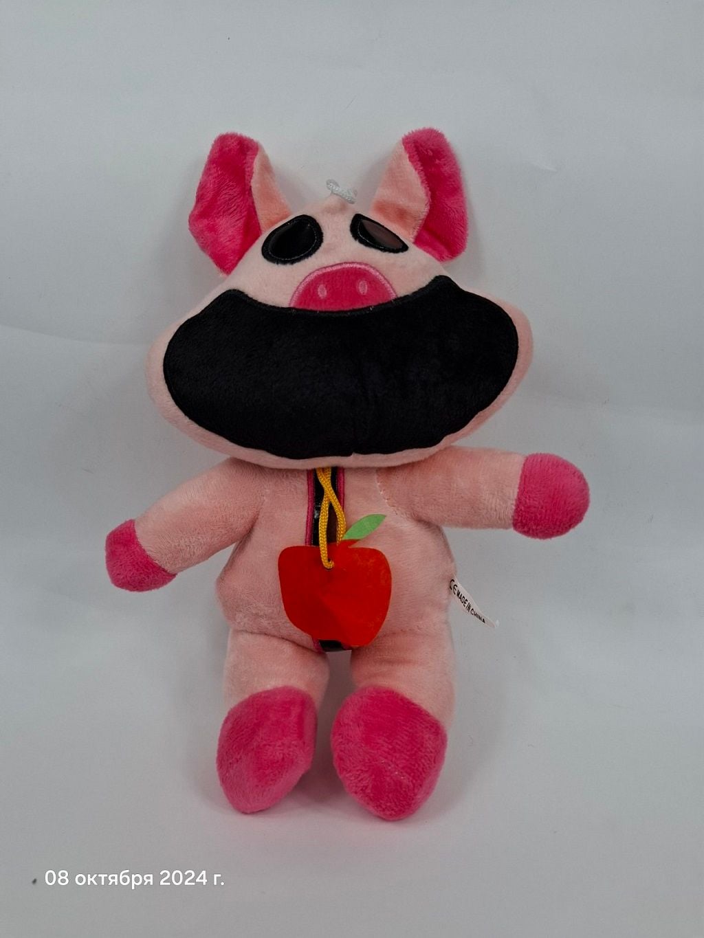 М'яка іграшка Усміхнені звірята з Poppy Playtime  20см  велюр рожевий 2610386 Сонечко