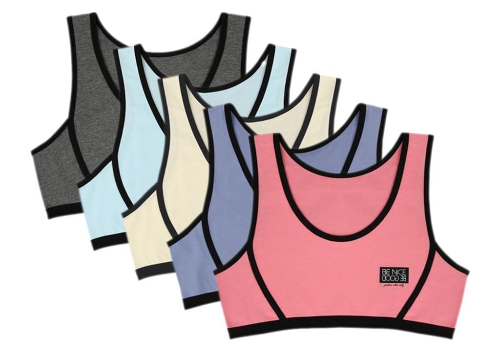 Майка топ для дівчинки трикотаж однотонний мікс  кольорів 6124Y8 Donella 12-13р