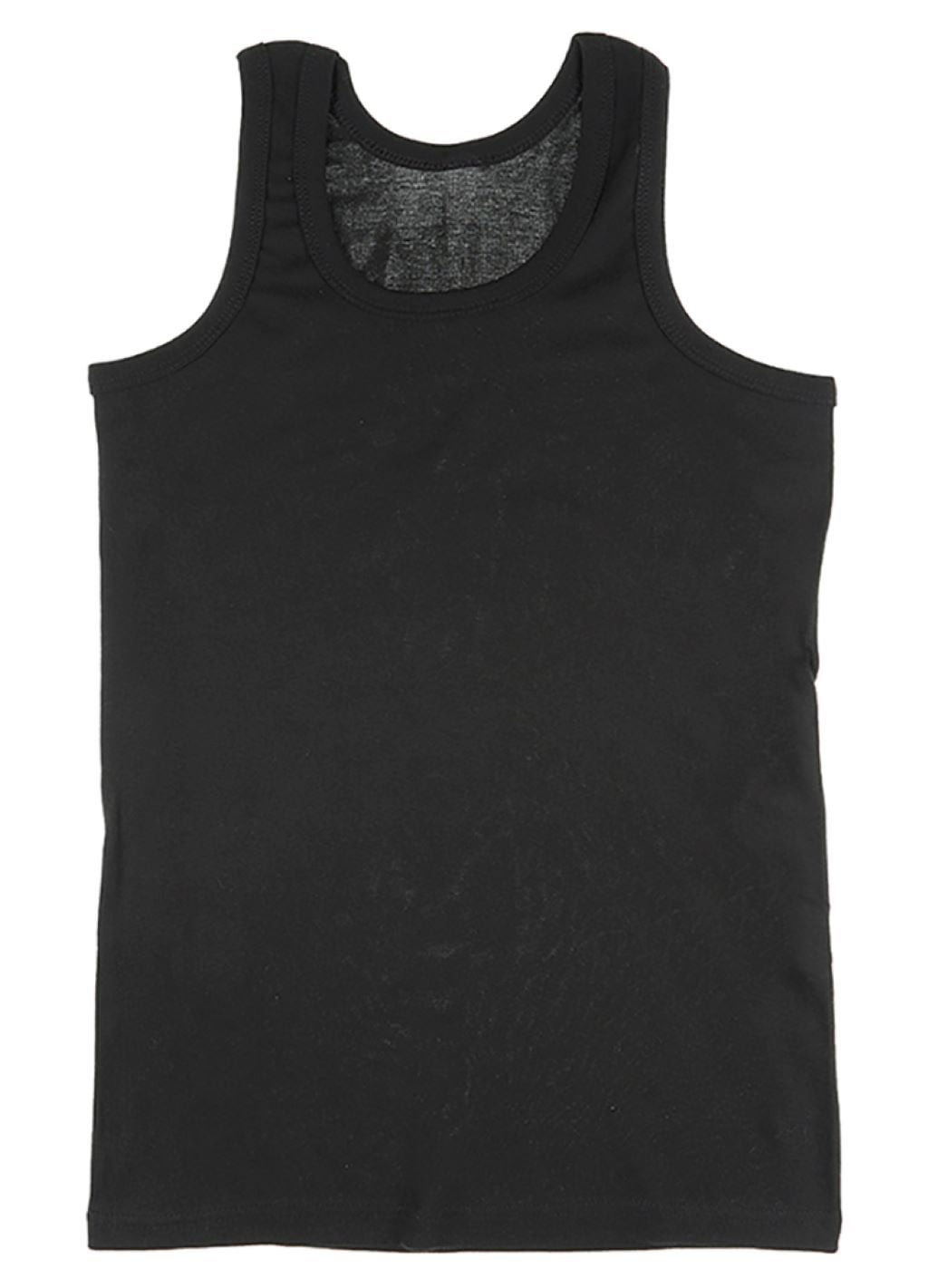 Майка для хлопчика класична трикотаж чорна 7351Q Donella XLр