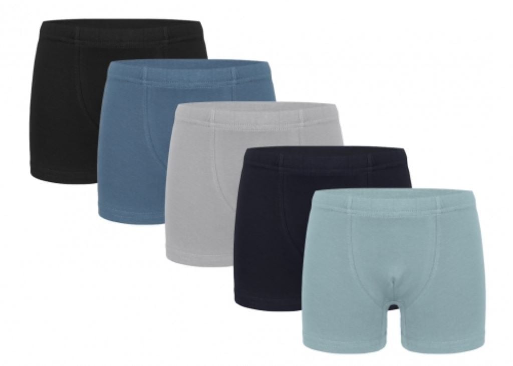 Труси для хлопчиків боксери однотонні мікс  кольорів 7571PD2 Donella 0-1р