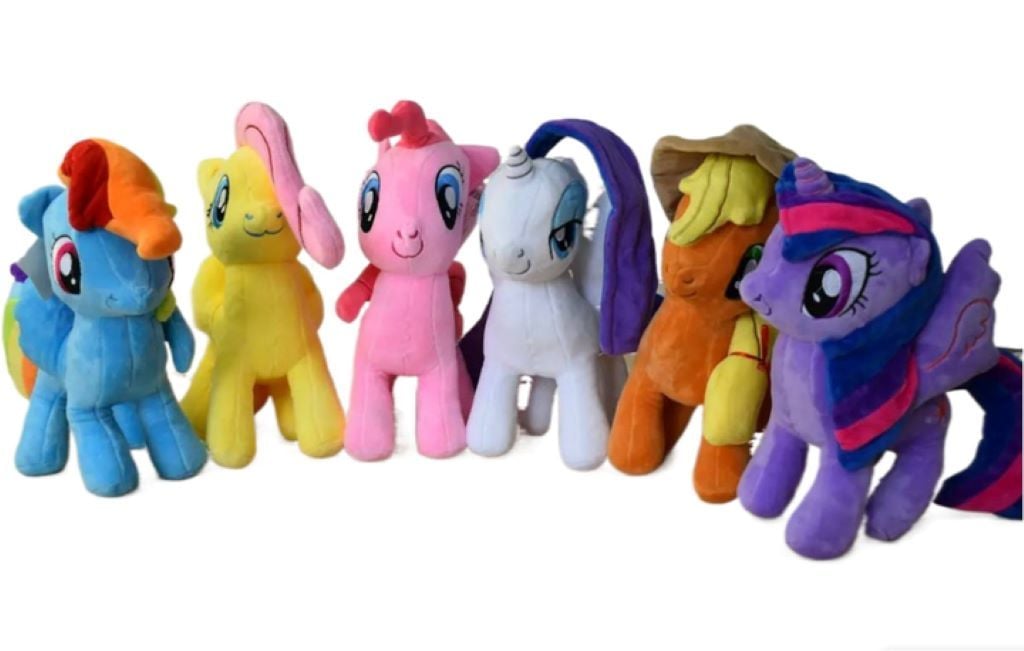 М'яка іграшка Поні 30см 6 видів M18005 Китай