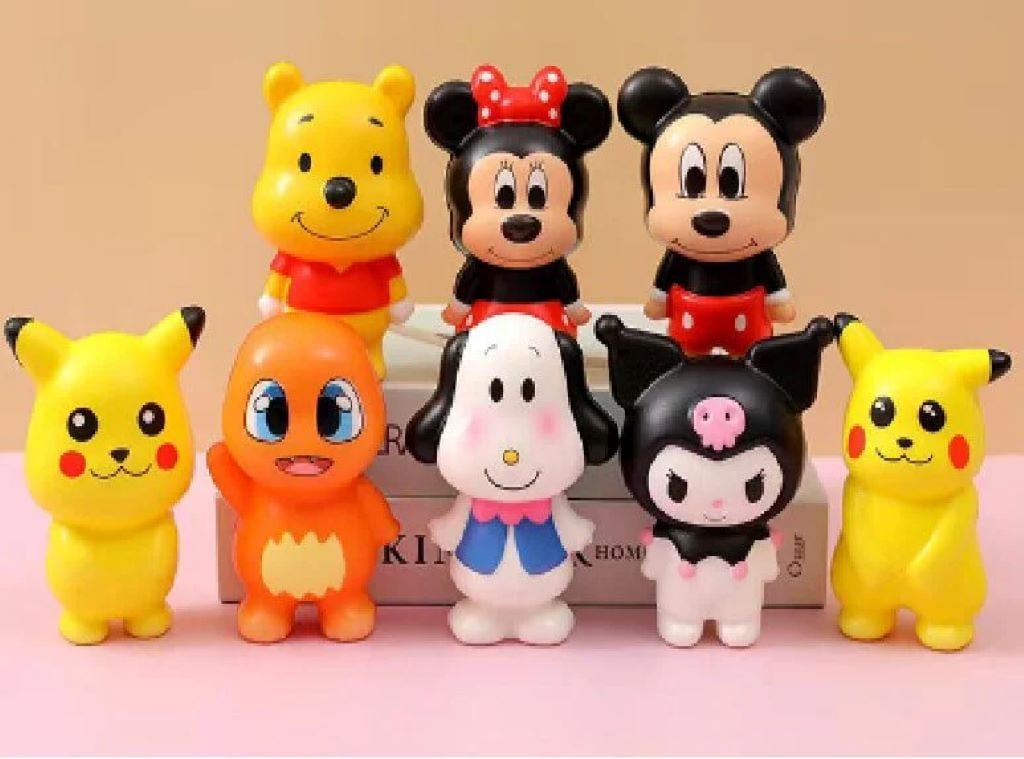 Антистрес сквіш паралон Мультгерої 11*7см ароматизований мікс видів в пакеті C68760 Китай