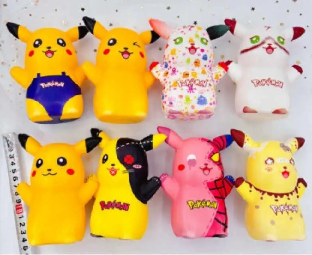 Антистрес сквіш паралон типу Пікачу 12*7см ароматизований в пакеті C68749 Китай