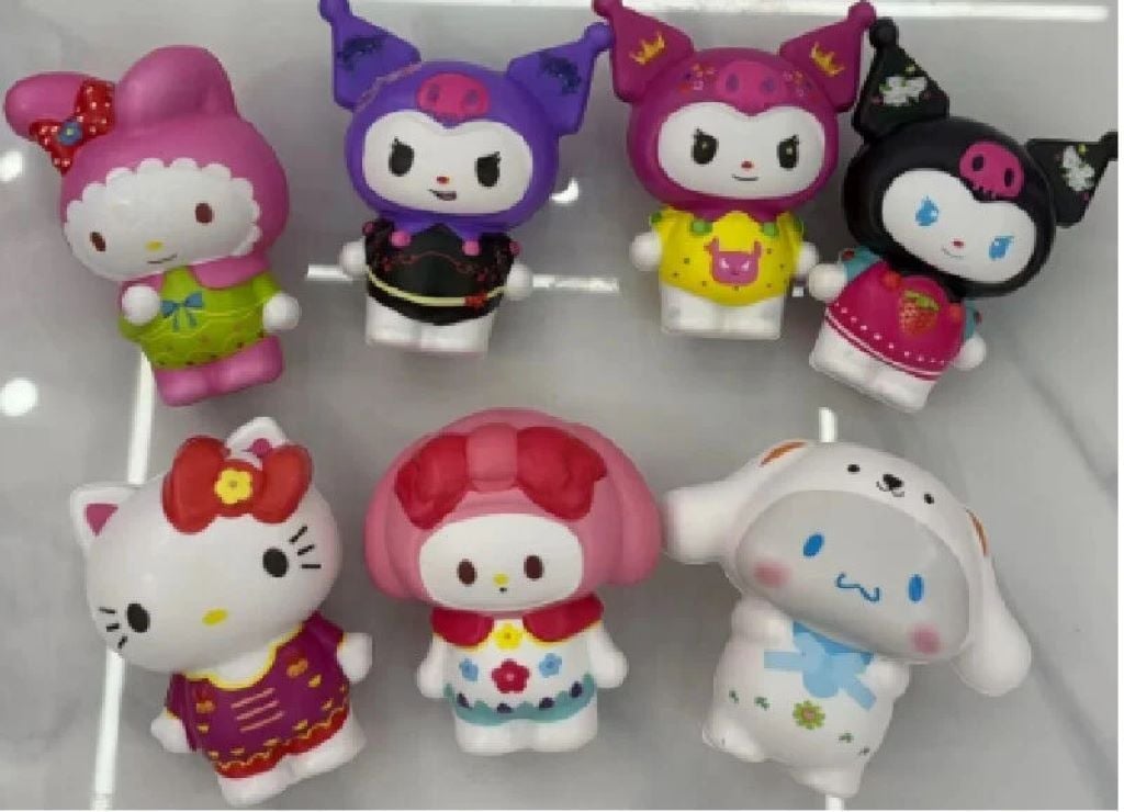 Антистрес сквіш паралон Мультгерої 9*7см мікс видів в пакеті C68752 Китай