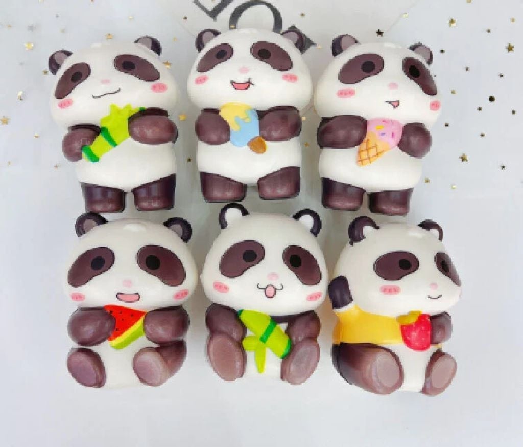 Антистрес сквіш паралон Панда 9*7см мікс видів в пакеті C68765 Китай