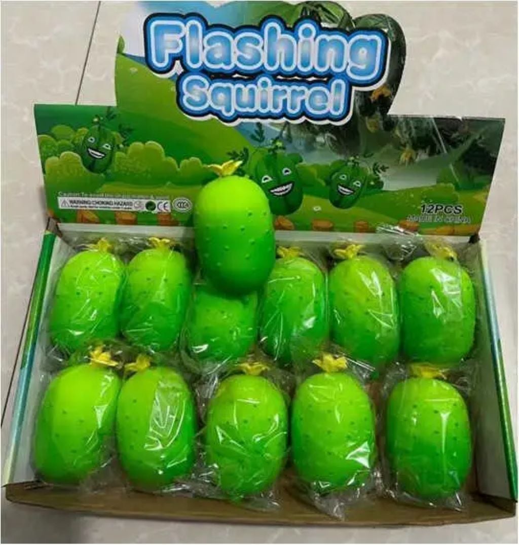 Антистрес сквіш піна Огірок 10*6см в пакеті C64218 Китай