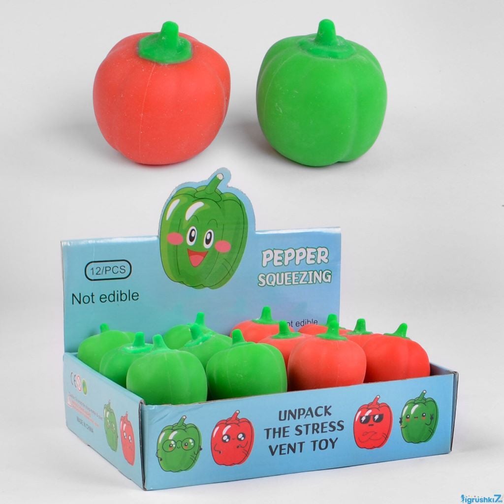 Антистрес сквіш піна Перец 5*6см в пакеті C50651 Китай