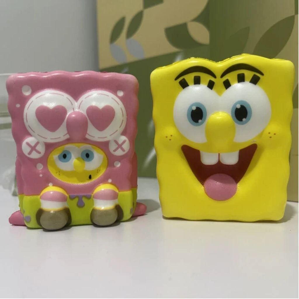 Антистрес сквіш паралон Губка Боб 8*6,5*3см в пакеті C68916 Китай