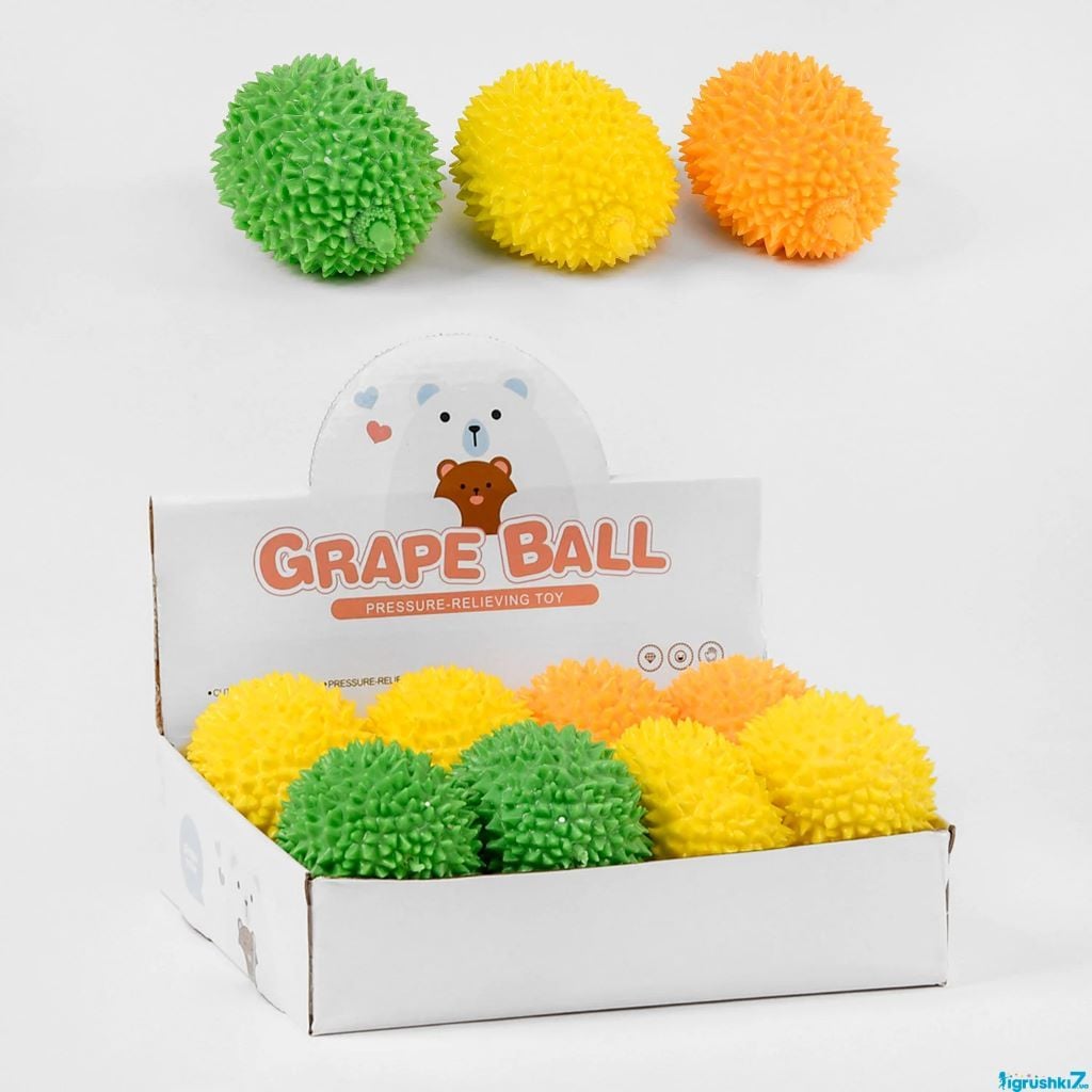 Антистрес сквіш піна Фрукт Дуріан 11*9см мікс кольорів в пакеті C46347 Китай