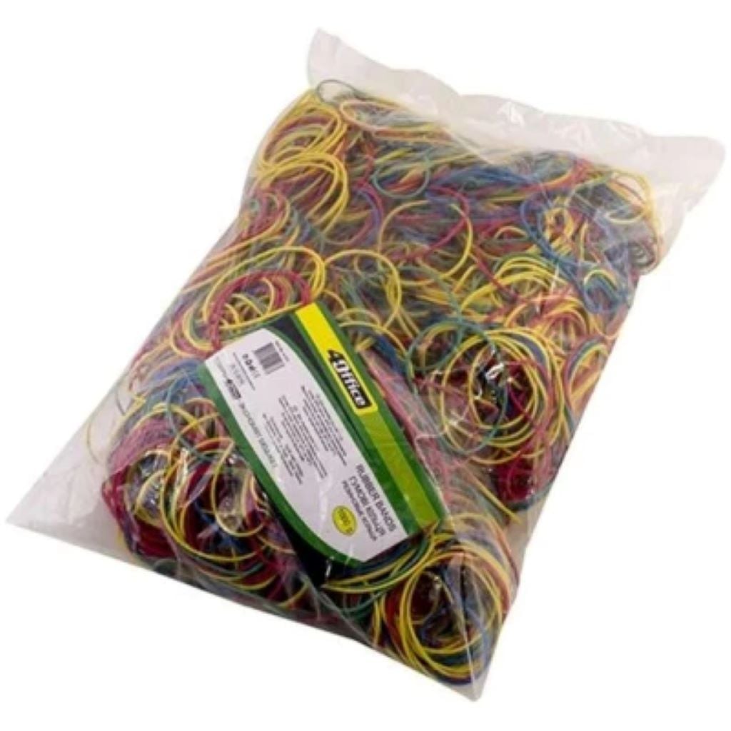 Гумка для грошей 1000гр 60% 50мм мікс кольорів у пакеті 4-370 Norma