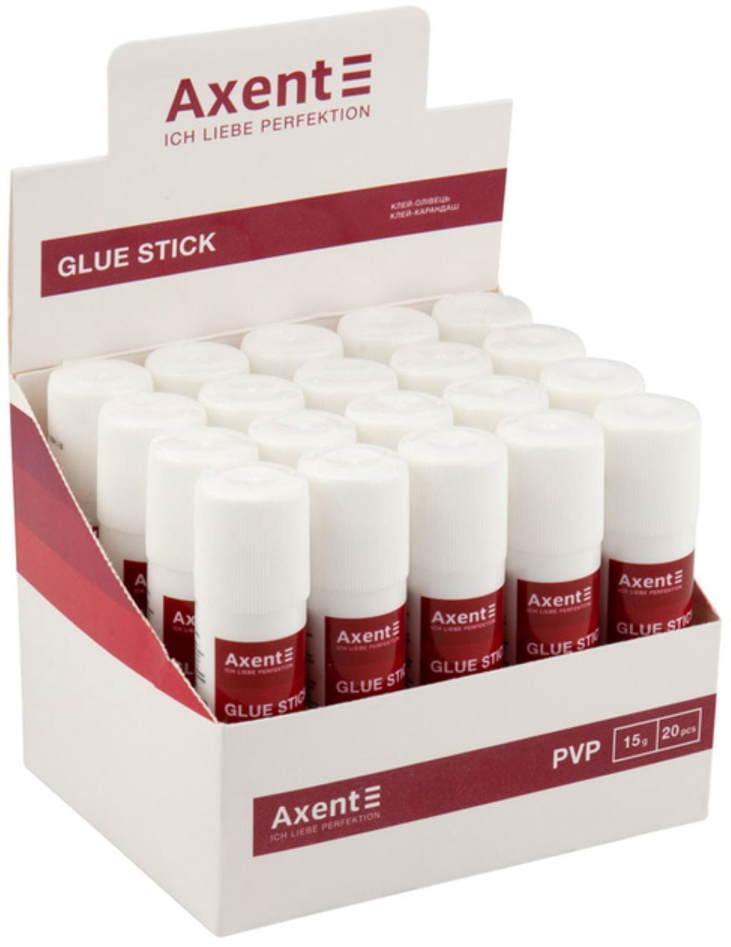 Клей олівець 15г PVP основа 7112-A Axent