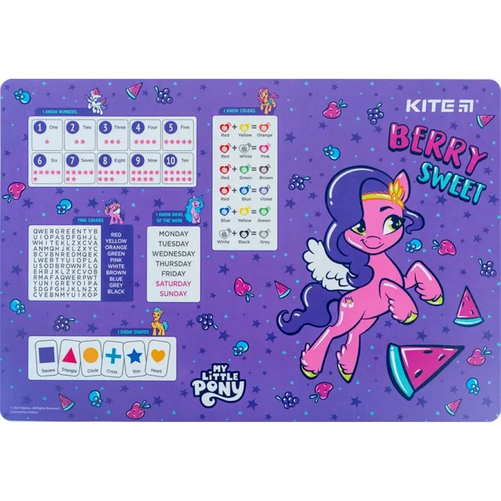 Підкладка настільна 42,5*29см My Little Pony LP23-207-1 Kite