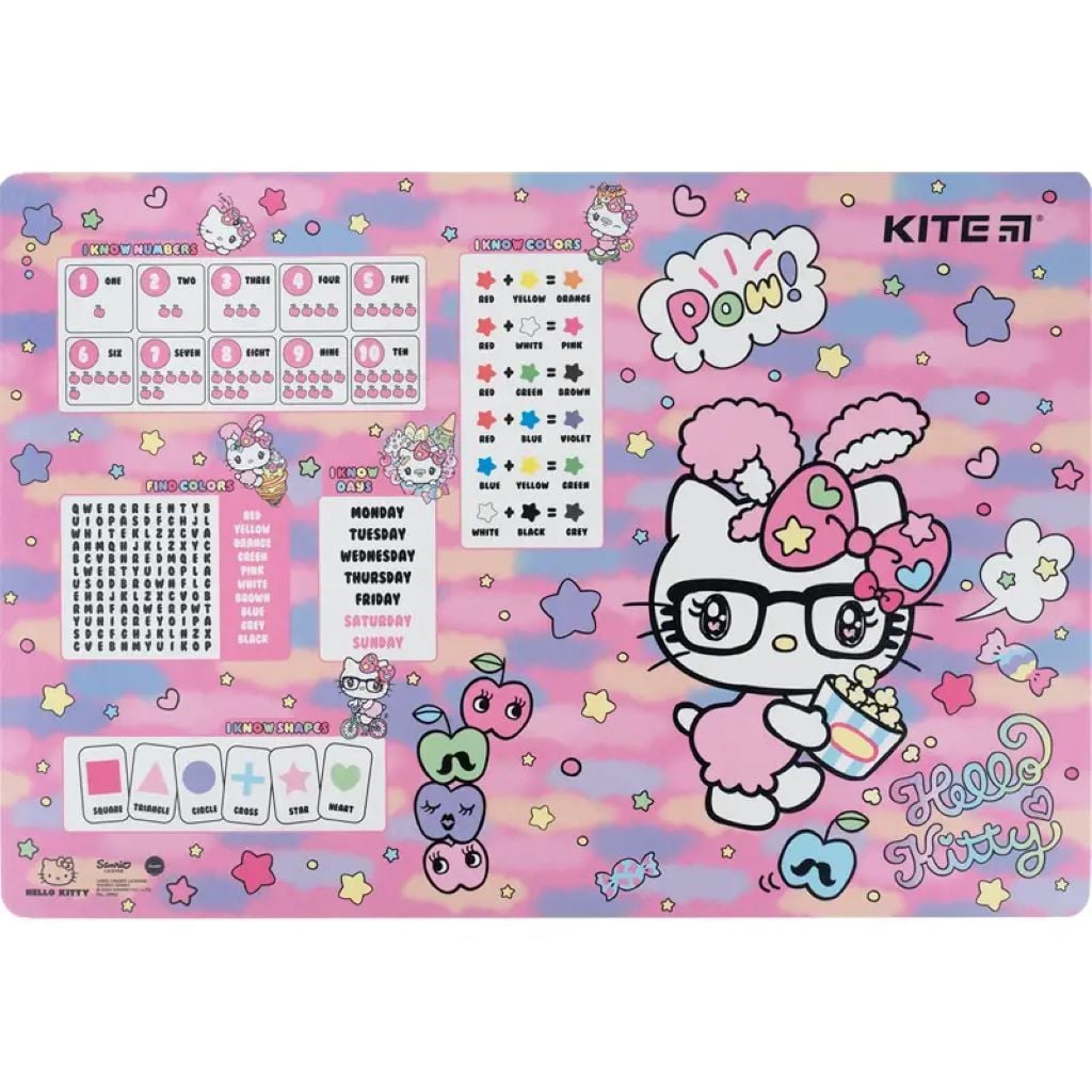Підкладка настільна 42,5*29см Hello Kitty HK23-207 Kite