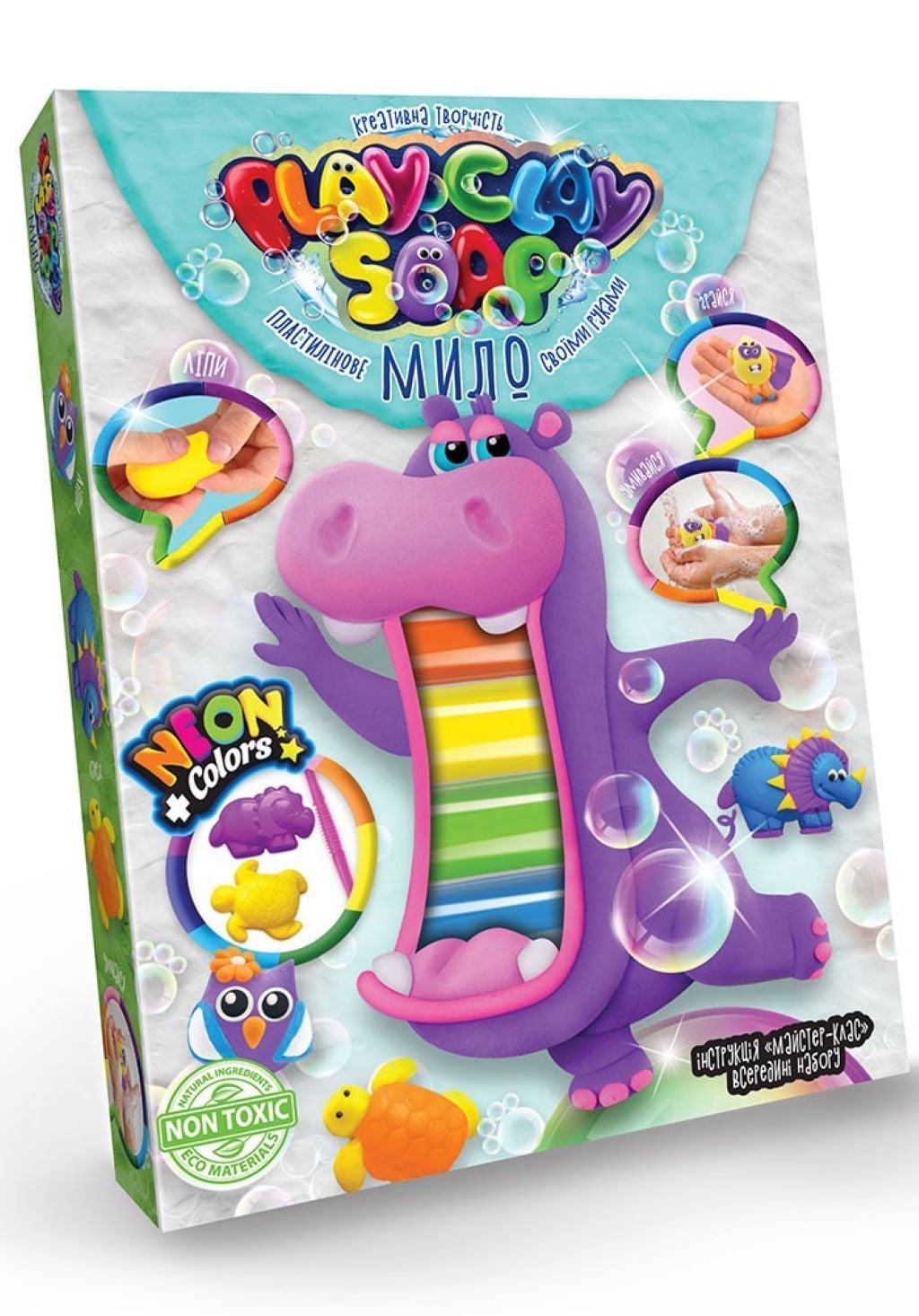 Креативна творчість Пластилінове мило Play Clay Soap в коробці 18*13*2см PCS-03-01U Danko toys