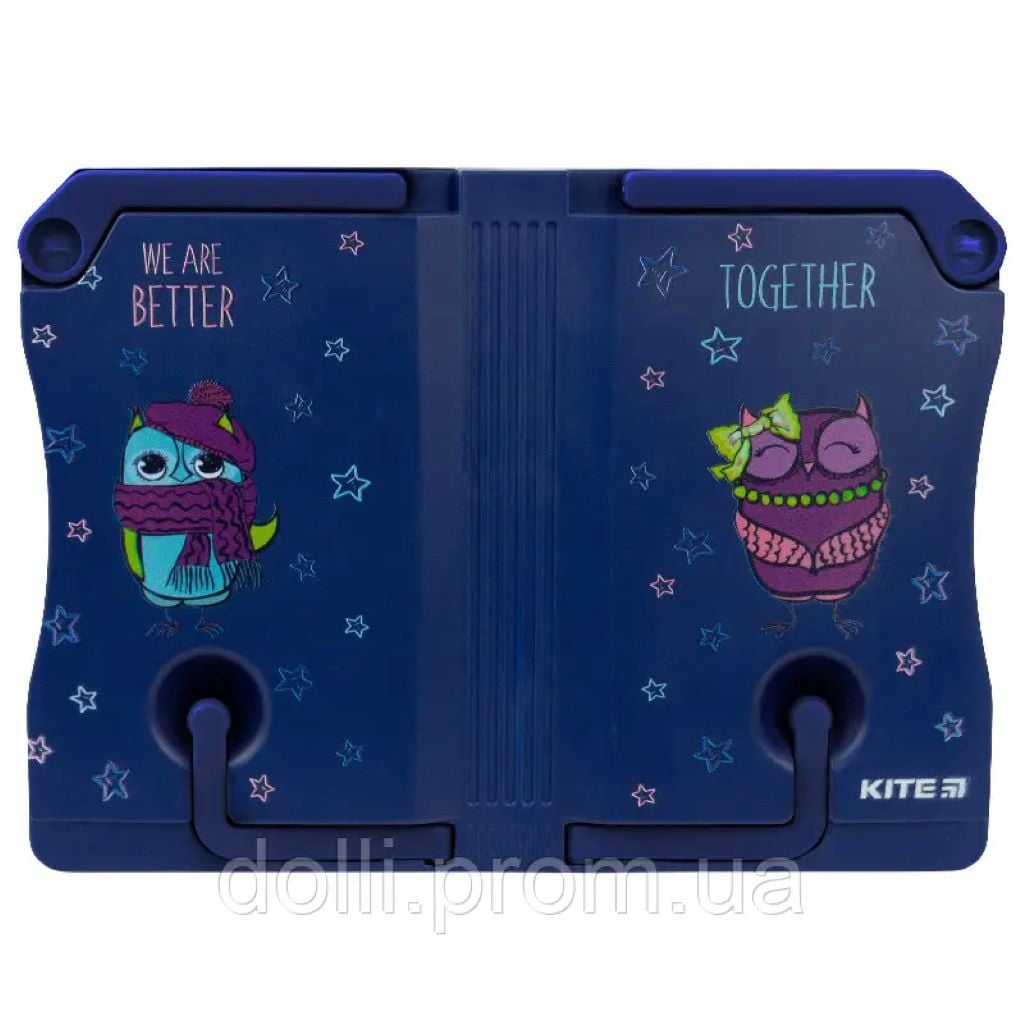 Підставка для книг пластикова OWL в коробці 26,5*20см K21-391-01 Kite