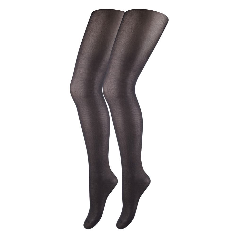 Колготи капронові 40 DEN однотонні чорні 1401 Duna 128-134р