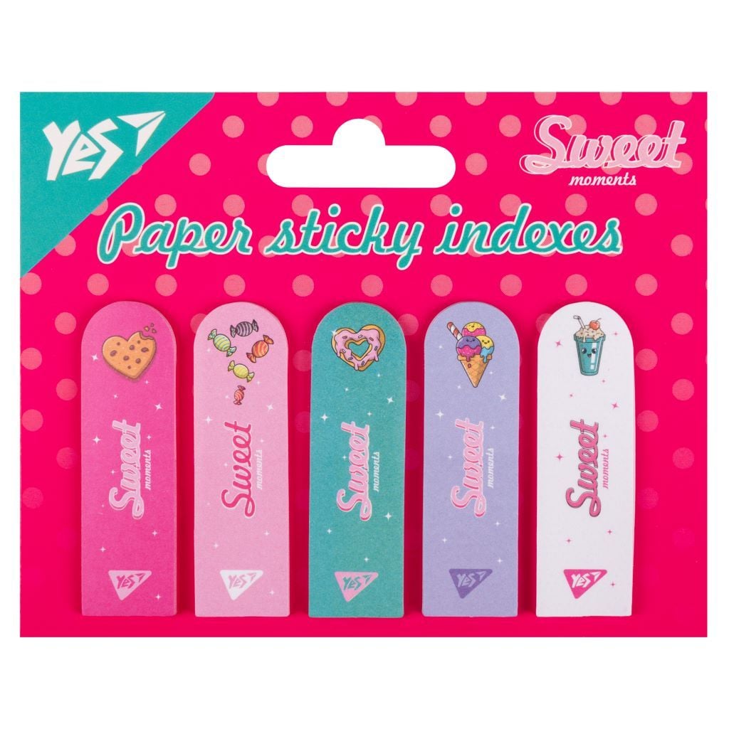 Стікери самоклеючі паперові "Sweet Cream", 55*15мм, 100шт  170416 Yes