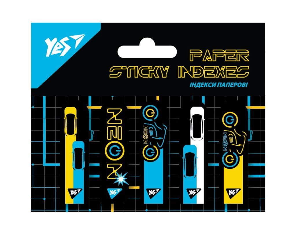 Стікери самоклеючі паперові Ultrex 50x15мм, 100шт   170314 Yes