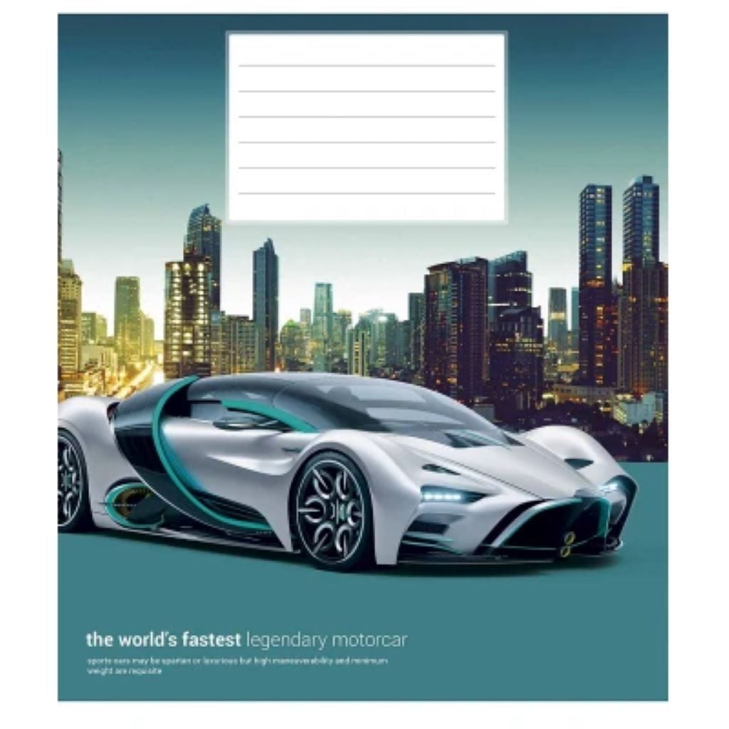 Зошит 12арк лінія тверда обкладинка мікс видів 012-2959L Школярик