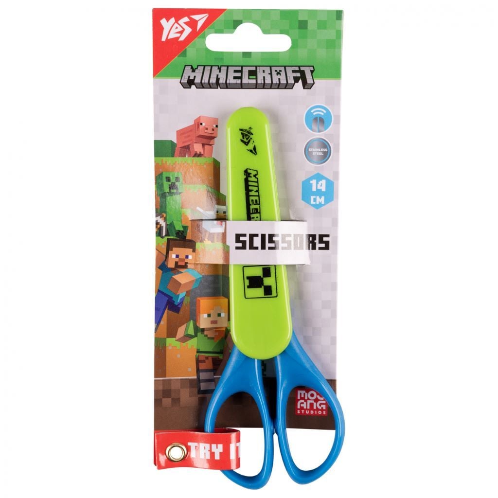 Ножиці Minecraft 14см у футлярі на планшеті  480448 Yes