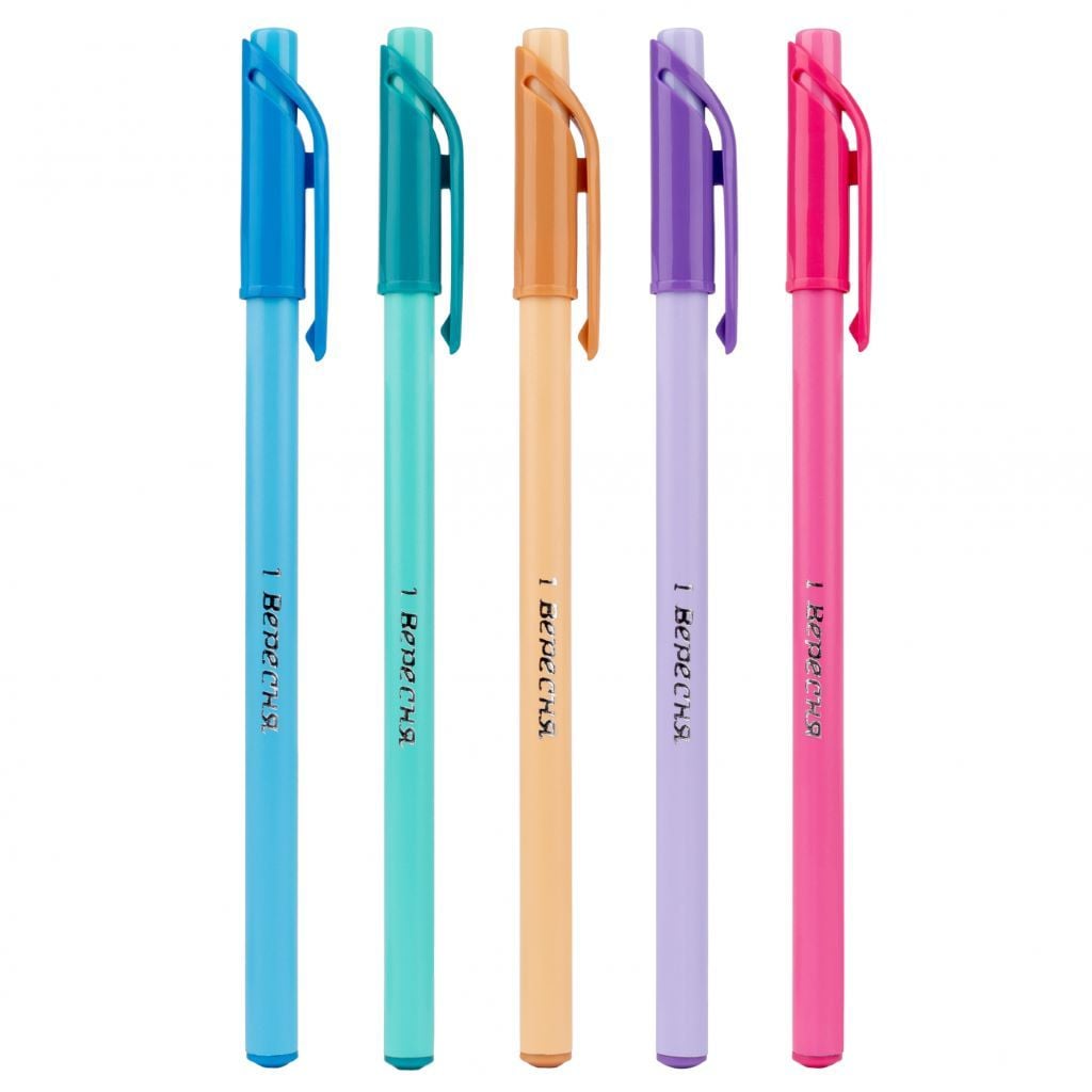 Ручка масляна 0,6мм U&T синя 412100 1вересня