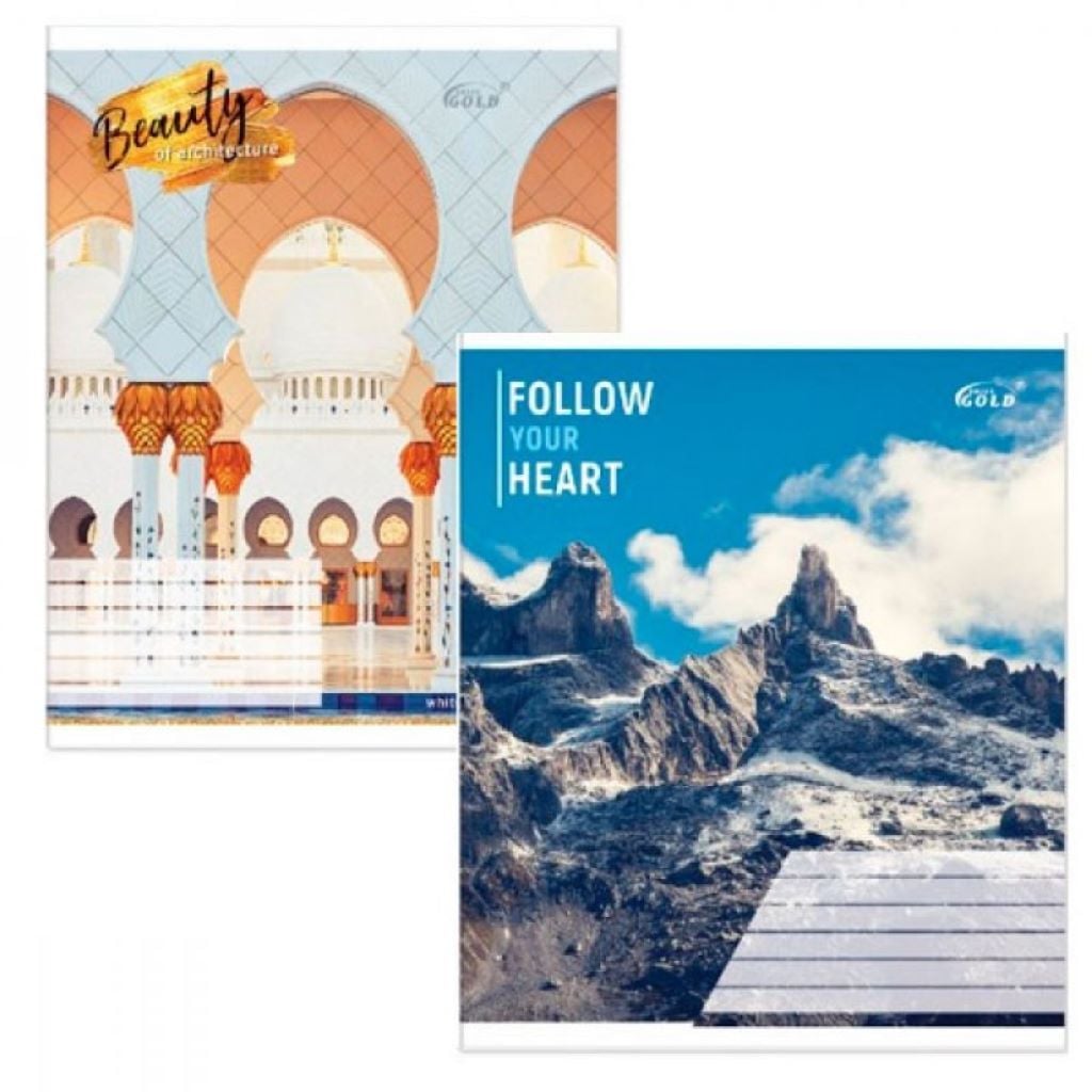 Зошит 96арк лінія тверда обкладинка з малюнком мікс видів ТВ-45 Бріск