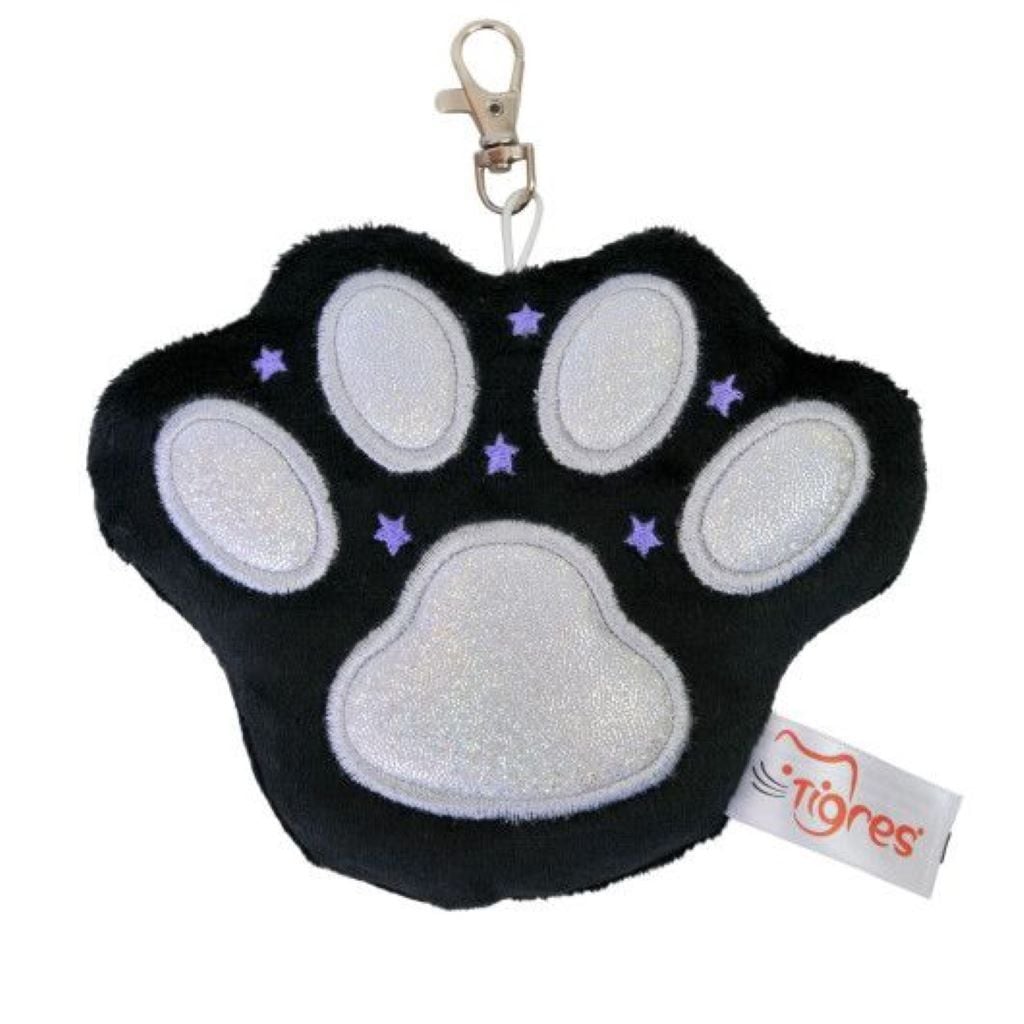 Брелок Лапка м'який чорний 14*11см у пакеті ПД-0510 Тігрес