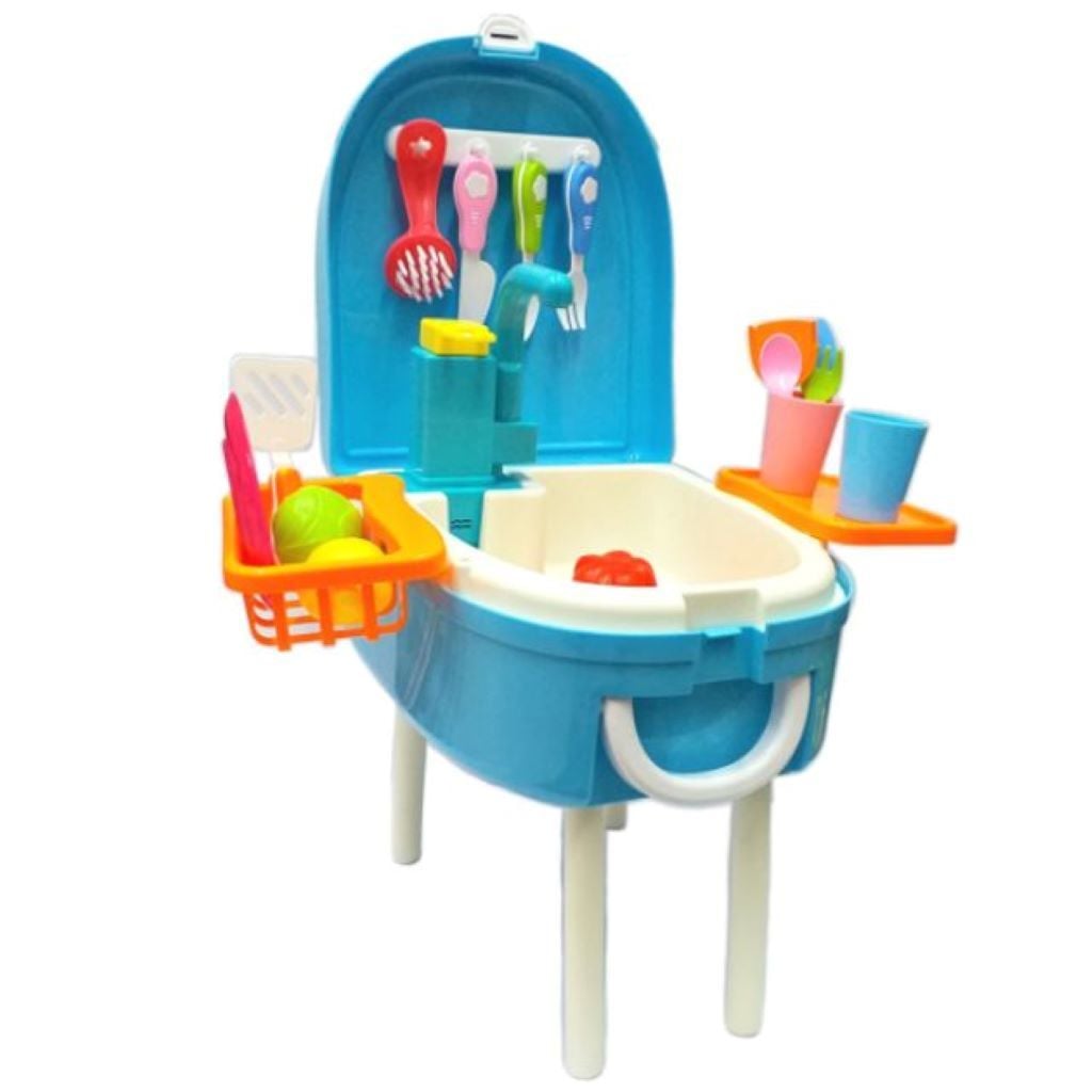 Мийка  помпова 48,5*39*37см овочі посуд у пластиковому рюкзаку 678-308A Китай