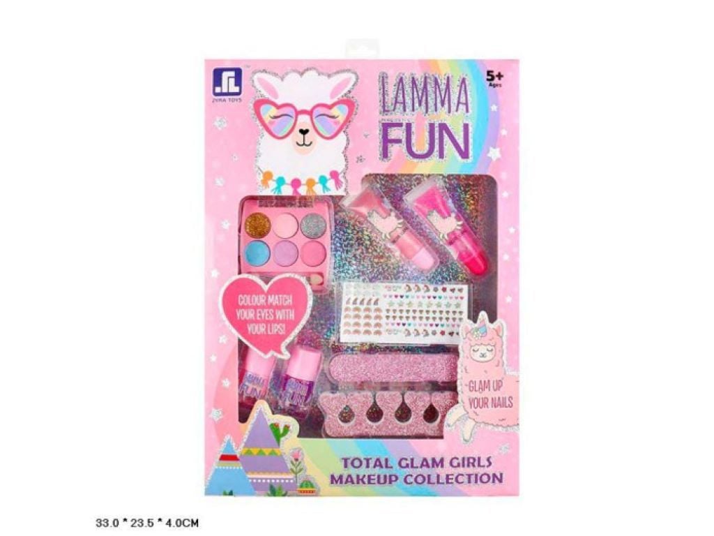 Косметика манікюрний набір тіні блиск для губ у коробці 33*23*4см 2103N Китай