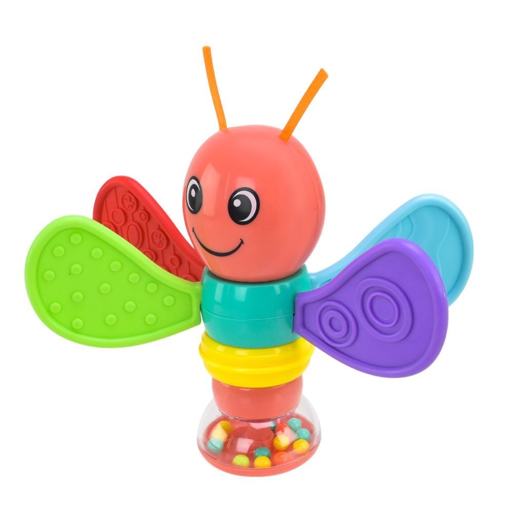 Брязкальце в ручку Метелик в блістері 20*16см PL-724-100 Сонячний Зайчик