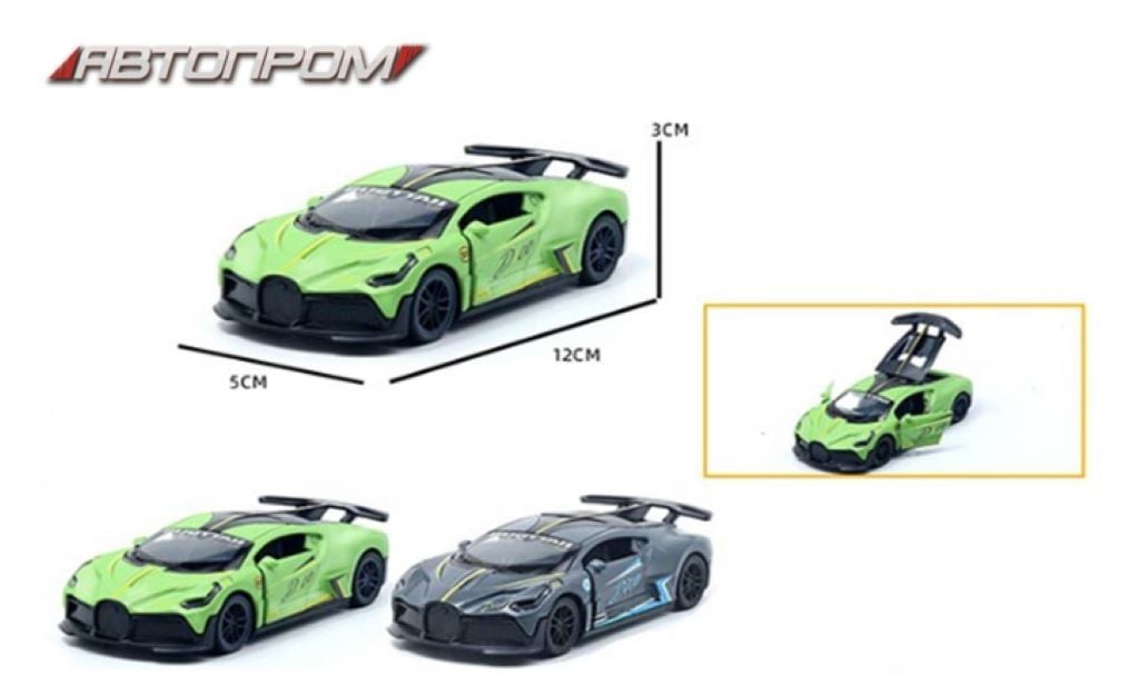 Машина металева 1:32 інерція відкриваються двері у коробці 15*8*8см AP74220 Автопром