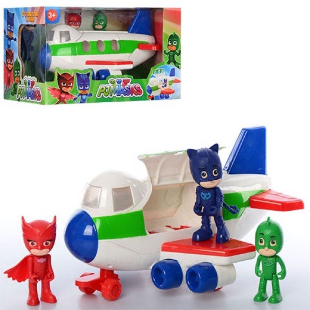 Герої в масках з літаком Pymasks в коробці 59*35*15см 5102 Китай