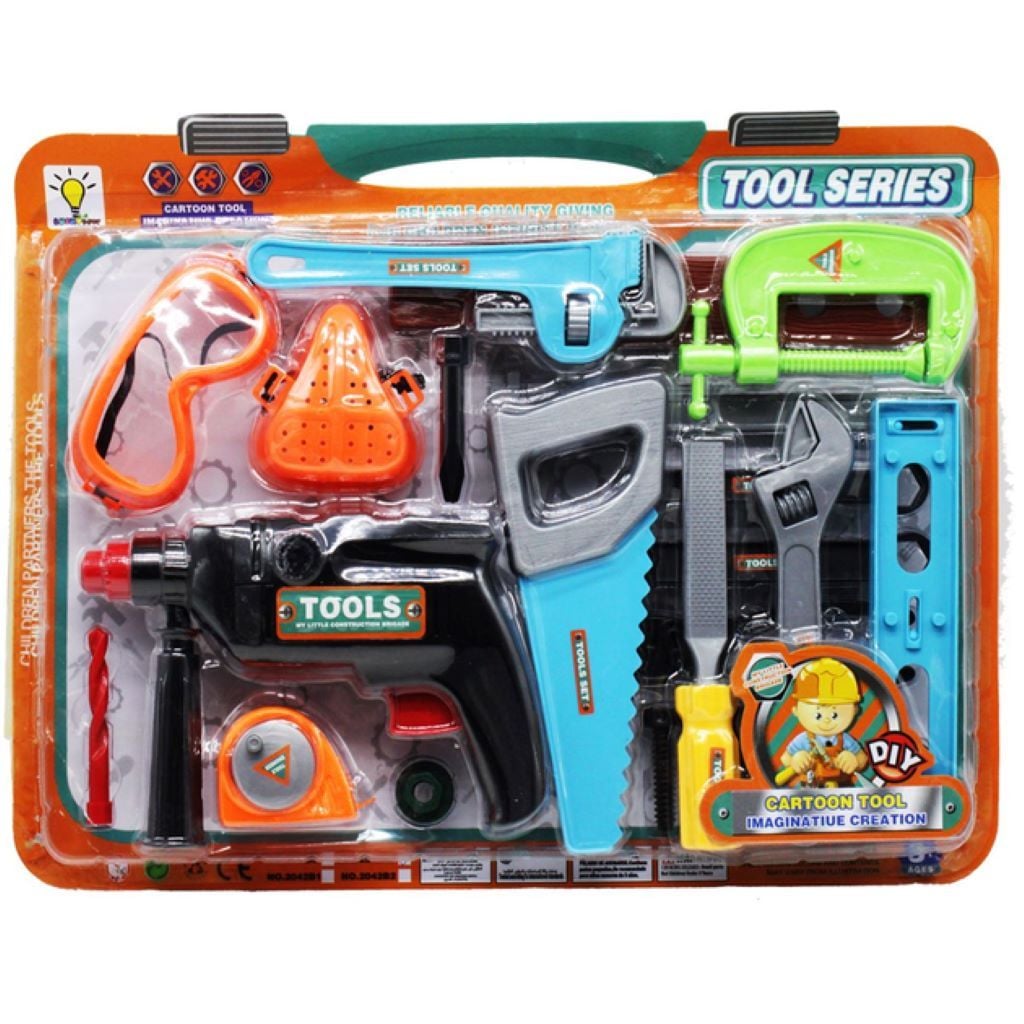 Інструменти іграшкові Tool series для будівельника на планшеті 2042A2 Китай