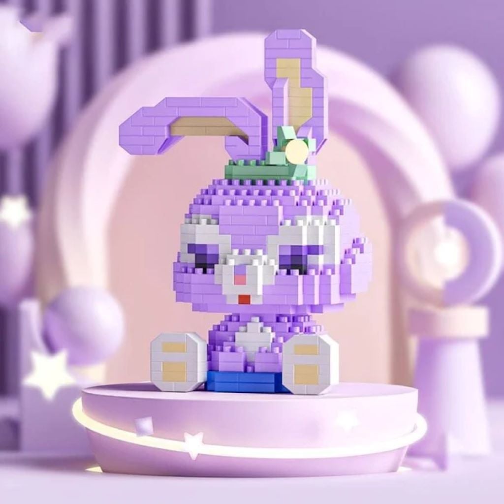 Конструктор піксельний Зайка 447д у коробці 15*11*4см M1005 Китай