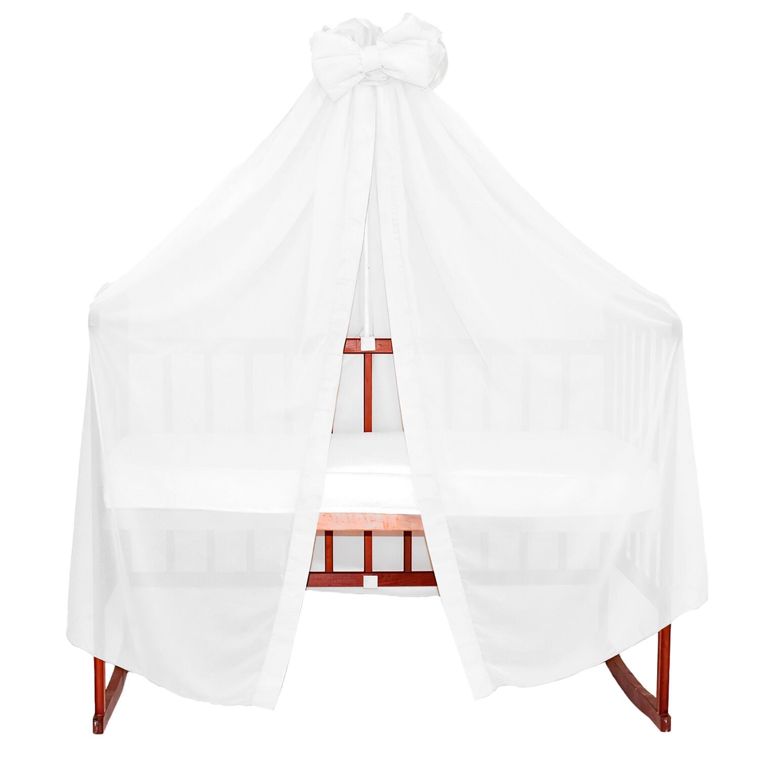 Балдахін 4м на ліжечко  шифон бавовна мікс  кол 40455-S Україна