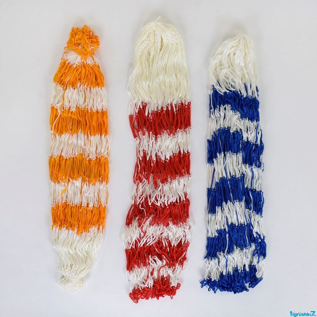 Сітка для м'ячів довжина 100см мікс кольорів 9994956 Китай