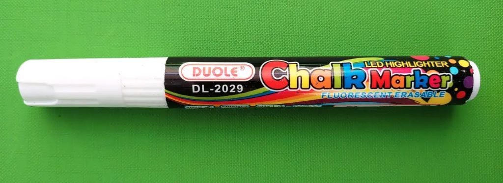 Маркер- крейда Duole білий IMG5918-WH Китай