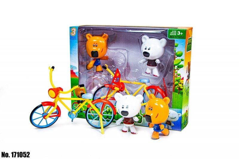 Герої Мімі Мишки 2шт велосипед у коробці 24*19*7см 171052 Китай