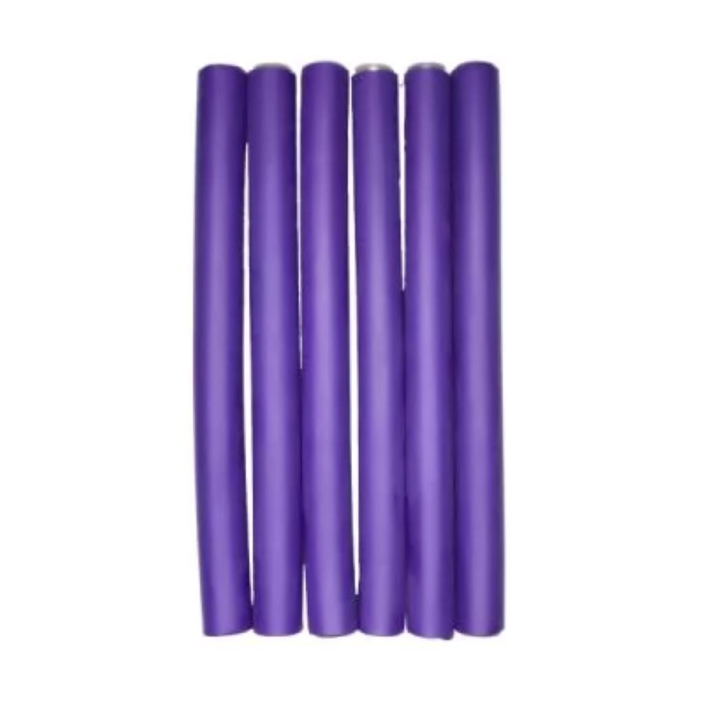 Бігуді гнучки для волосся 11шт 24*2см зелені у пакеті 11819 Китай