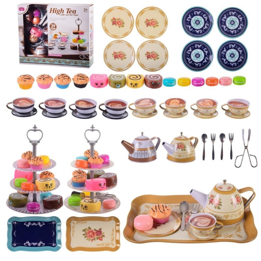 Посуд для ляльок 39предметів у коробці 33*27*9см 555-CH027 Китай