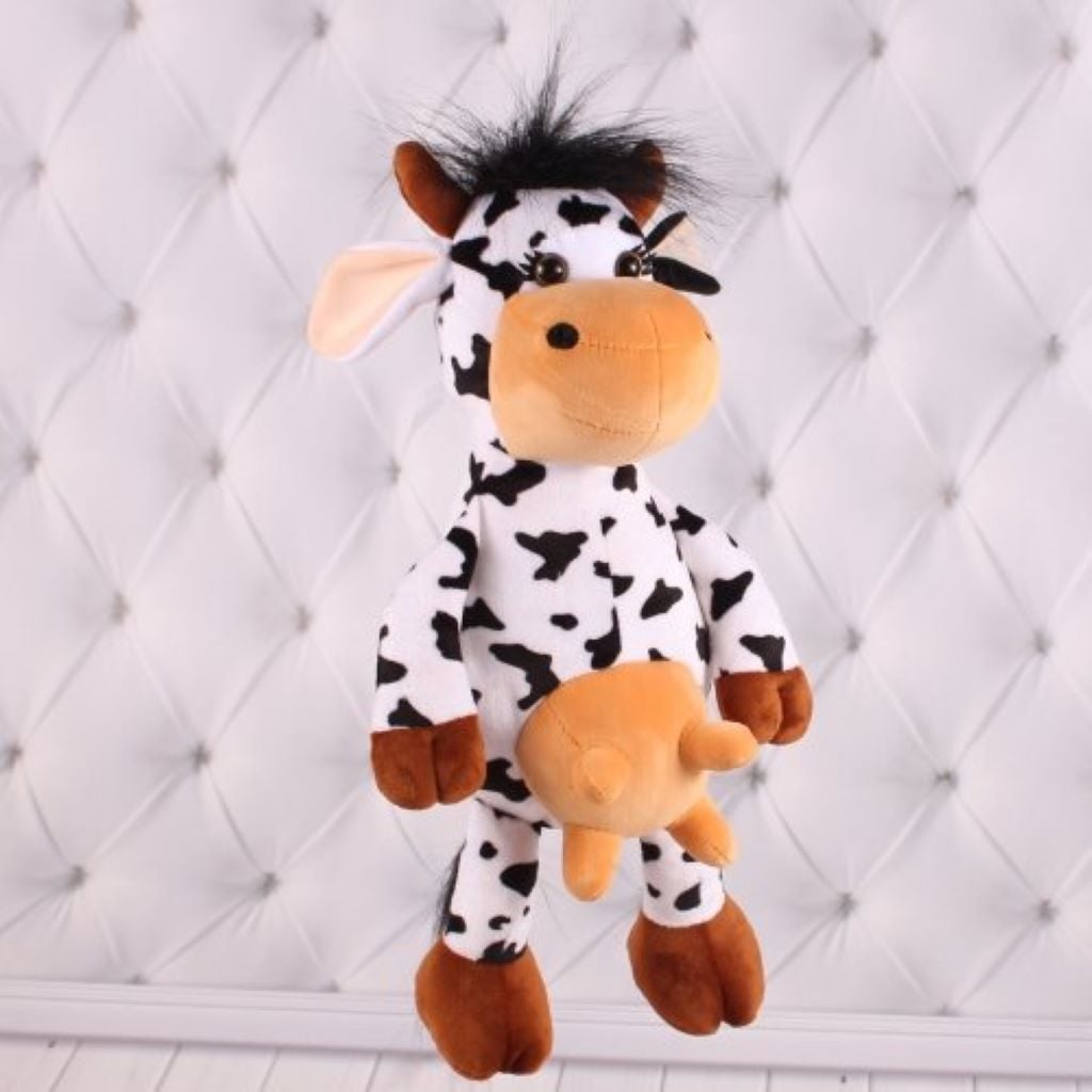 М'яка іграшка Корівка Мурка п'ятниста 38см 00232-0 Копиця
