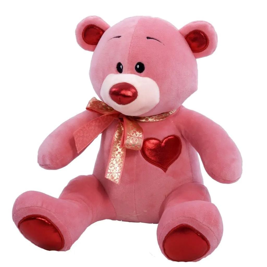 М'ка іграшка Ведмидик Бумі 29см рожевий 00037-5 Копиця
