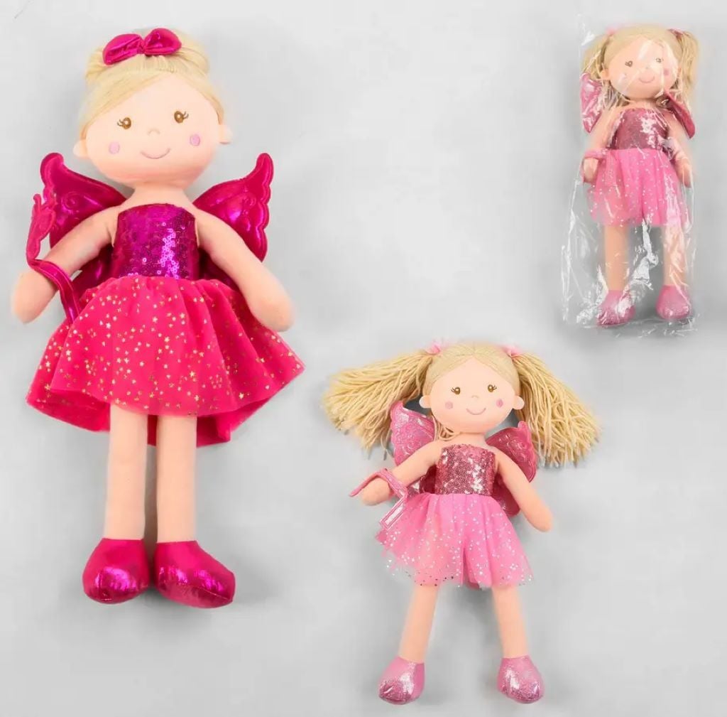 Лялька м'яконабивна 40см плюшева A-79602 Китай