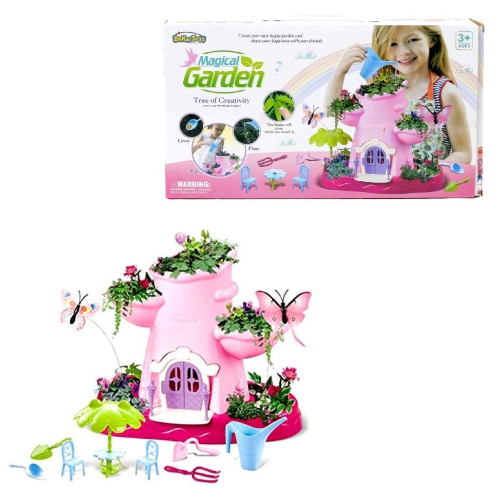 Набір для творчрсті вирощування рослин "Magical Garden Cottage" Чарівний сад Будиночок BK1805 Китай